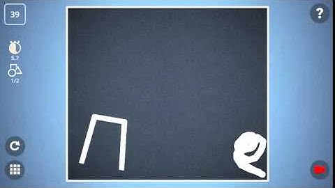 Check out how I solved level 39 in Brain It On! #BrainItOn