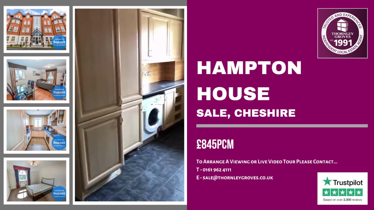 Hampton House, Northenden Road, Sale £845pcm YouTube