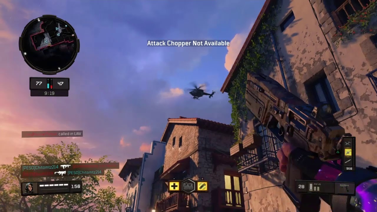 Droppin A Gunship With The KAP45(BO4)