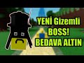 YENİ Gizemli BOSS! (BEDAVA ALTIN) | Roblox Gemi Yapma Oyunu | Build A Boat For Treasure