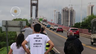 Marcha Federal Universitaria En El Nordeste