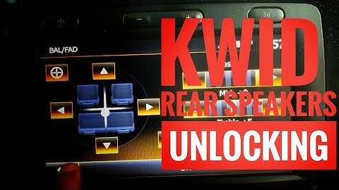 Renault medianav 2.0.9.9 micom test open and rear speakers unlocking