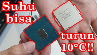 How to decrease temperature of a CPU (delidding)