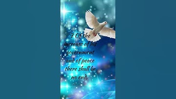 Isaiah 9:6-7 The Prince of Peace