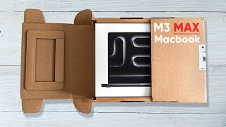 Распаковка и мини обзор Macbook pro 16 на M3 max🔥Первые впечатления