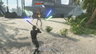 The Sith RAGE QUIT after 1 duel | Hero Showdown | Star Wars Battlefront 2