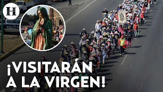 Alrededor de  25 mil peregrinos marchan desde Toluca a la Basílica de Guadalupe