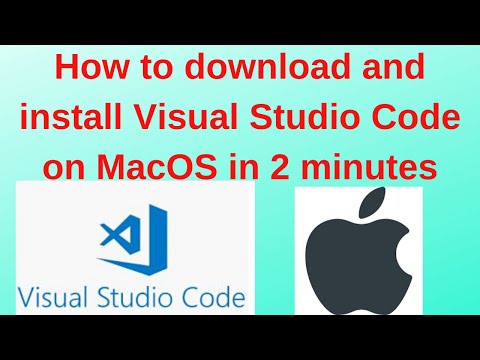 How to download and install Visual Studio Code on MacOS in 2 minutes