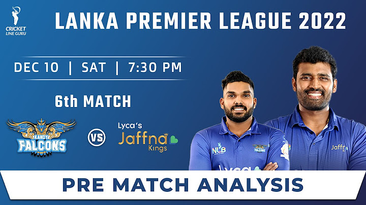 Kandy Falcons vs Jaffna Kings 6th Match PREDICTION Who Will Win? KDF vs JFK Dream 11 Team #lpl