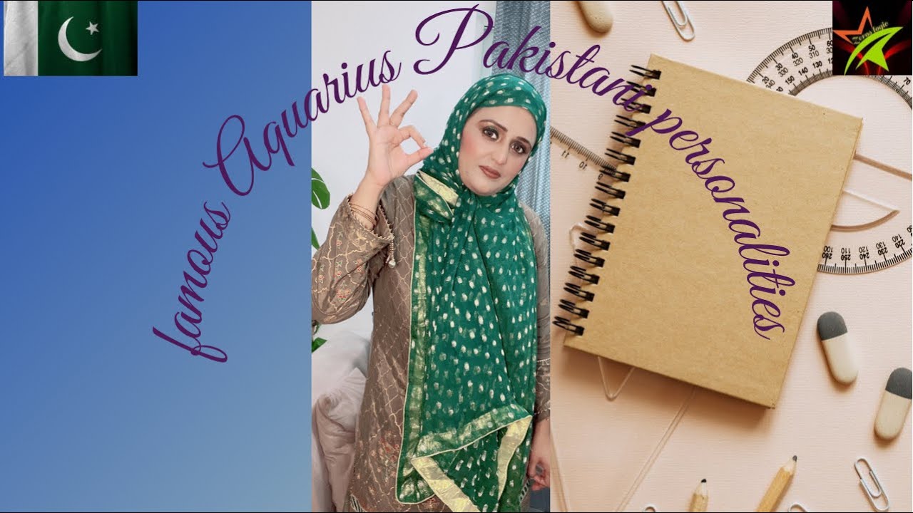 Aquarius Celebrities Being Their Zodiac Sign Famous Pakistani Aquarius Celebrities Popular Video