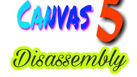 How to Disassemble Micromax Canvas 5 (E481) video by mobonic