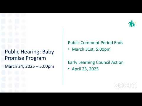 Public Hearing: Baby