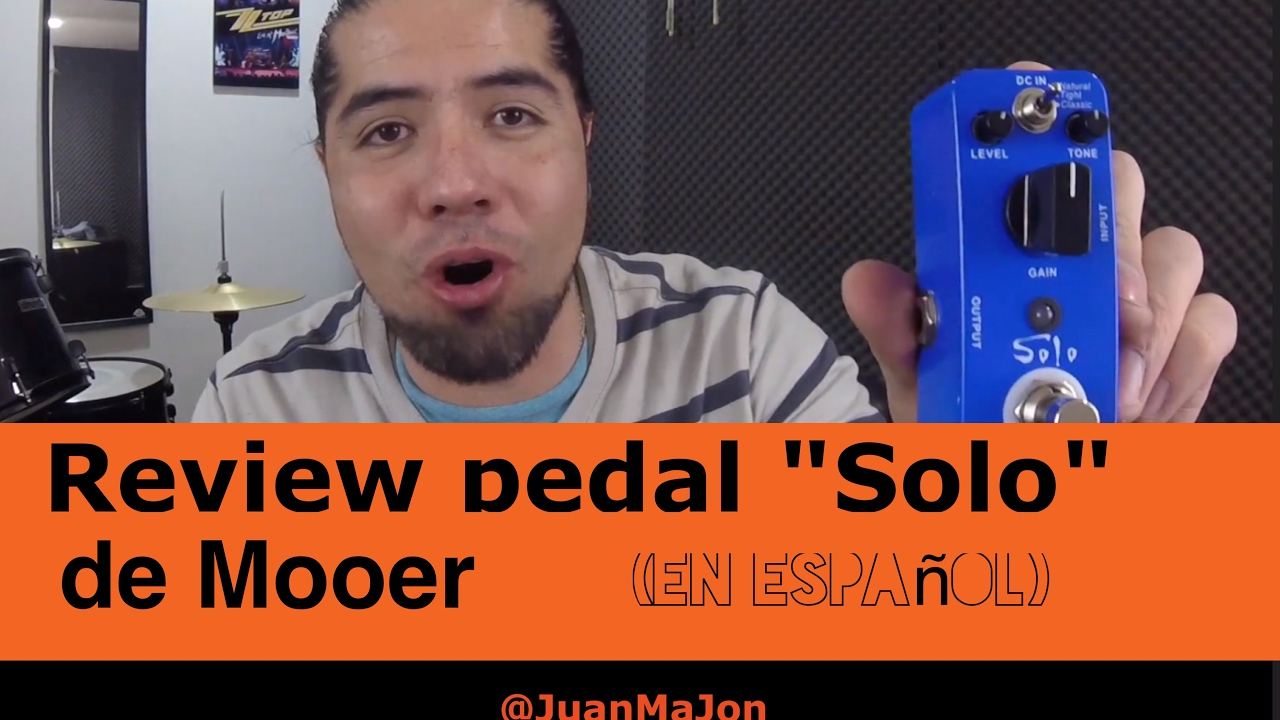 Review Pedal Solo de Mooer (en español) - YouTube