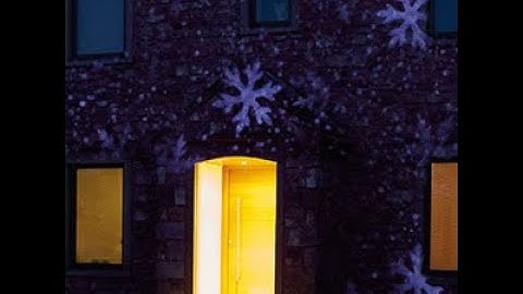 Studio - Premier LED Snowstorm Projector #Studio #WeDoWow #christmas