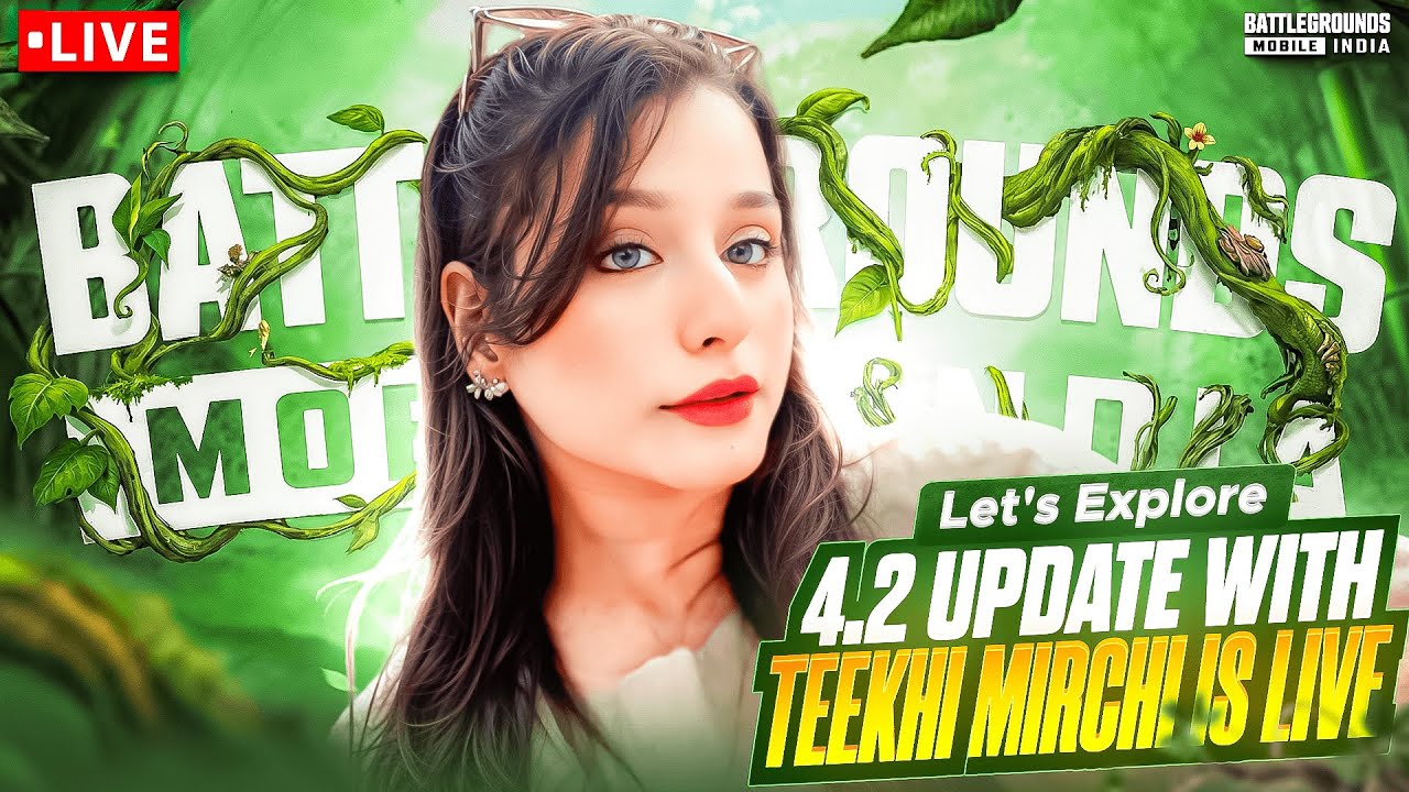 4.2 UPDATE IS HERE !1😍|FACECAM😍| BGMI LIVE|🔥 