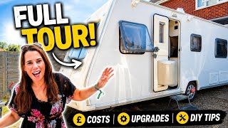 £400 DAMP Caravan to Dream Camper! | FULL TOUR of My Self-Built Renovation