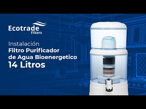 Filtro Purificador De Agua Ecotrade 14 Litros ECOTRADE FILTERS