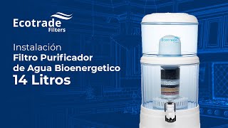 Filtro Purificador de Agua 14 litros - zonadeimpacto