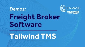 Tailwind Freight Broker Software | Tailwind TMS Demos