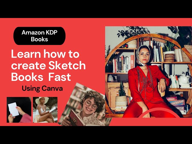 How to Create and Sell Sketch Books on  KDP - NFT Art with Lauren  McDonagh-Pereira Photography