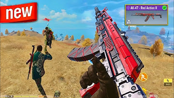 27 KILLS WITH NEW EPIC AK-47 RED ACTION GAMEPLAY | SOLO VS SQUAD COD MOBILE