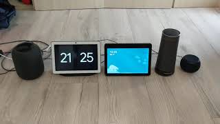 Apple Siri v.s Google Assistant v.s Amazon Alexa v.s Microsoft Cortana v.s Samsung Bixby 1-3