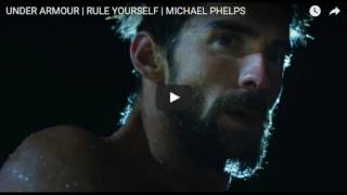 UNDER ARMOUR  RULE YOURSELF MICHAEL PHELPS