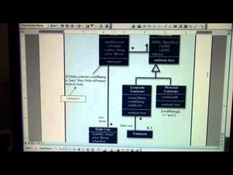 UHCL 13a Graduate Database Course - UML Components Part 1