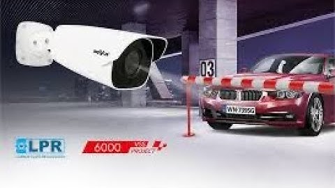 ANPR  CAMERA Automatic license Plate Recognition Specially for Car number plate videos.