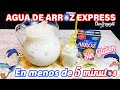 Agua de Horchata Express en  menos de 5 minutos