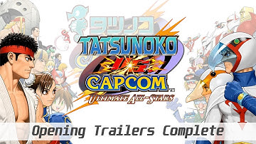 TATSUNOKO VS. CAPCOM Opening Trailers Complete 1080p