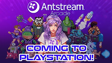 Antstream Arcade comes to Playstation this week! Over 1300 retro games on PS4 and PS5