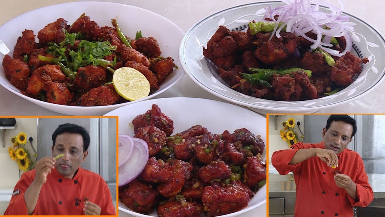 Chicken Fry And Roast Recipes 60 - Chicken 65+65+65=195 ? - Chinese Chicken 65 -  Chicken 65 Hyd | Vahchef - VahRehVah