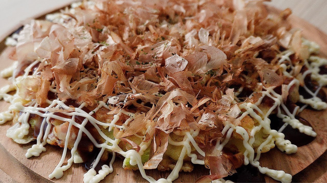 오코노미야끼 만들기(일본부침개 레시피, 간단 양배추 요리, 초대 손님 요리, 일식술안주, 오코노미야키) how to make okonomiyaki