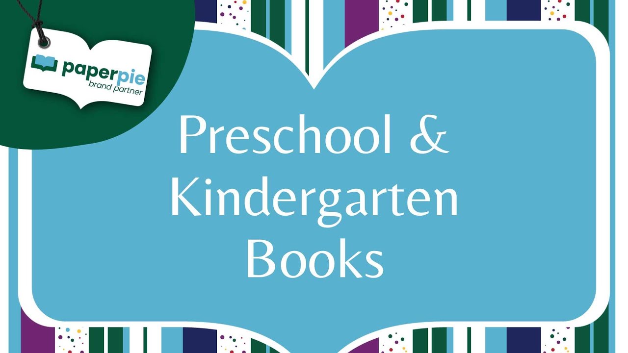 Preschool & Kindergarten Books from PaperPie YouTube