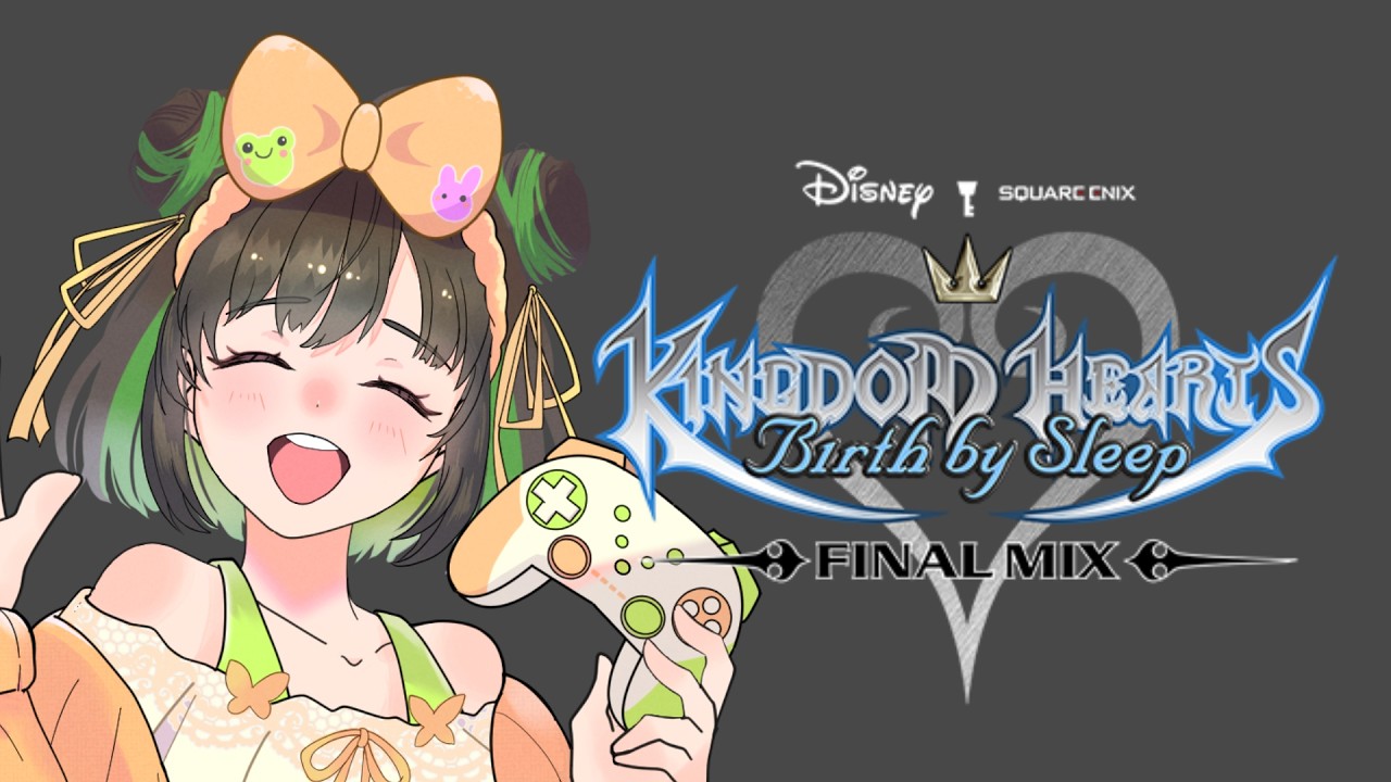 【#キングダムハーツBirthbySleep】#11 ストーリー進める！アクア編【けろうさぎ。 #vtuber  】