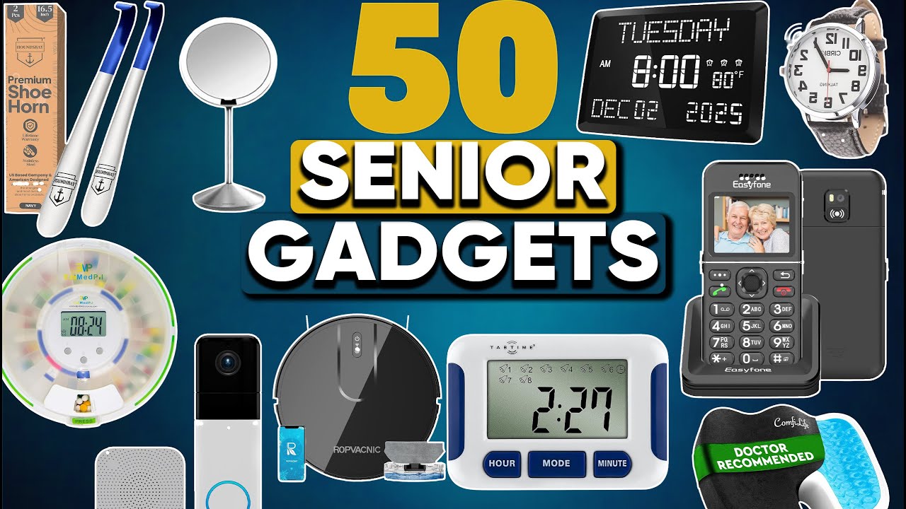 50 Amazon Gadgets Every Senior Needs for an Easier Life After 60! - YouTube