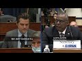 Exchange between Rep. Matt Gaetz and Gen. Milley