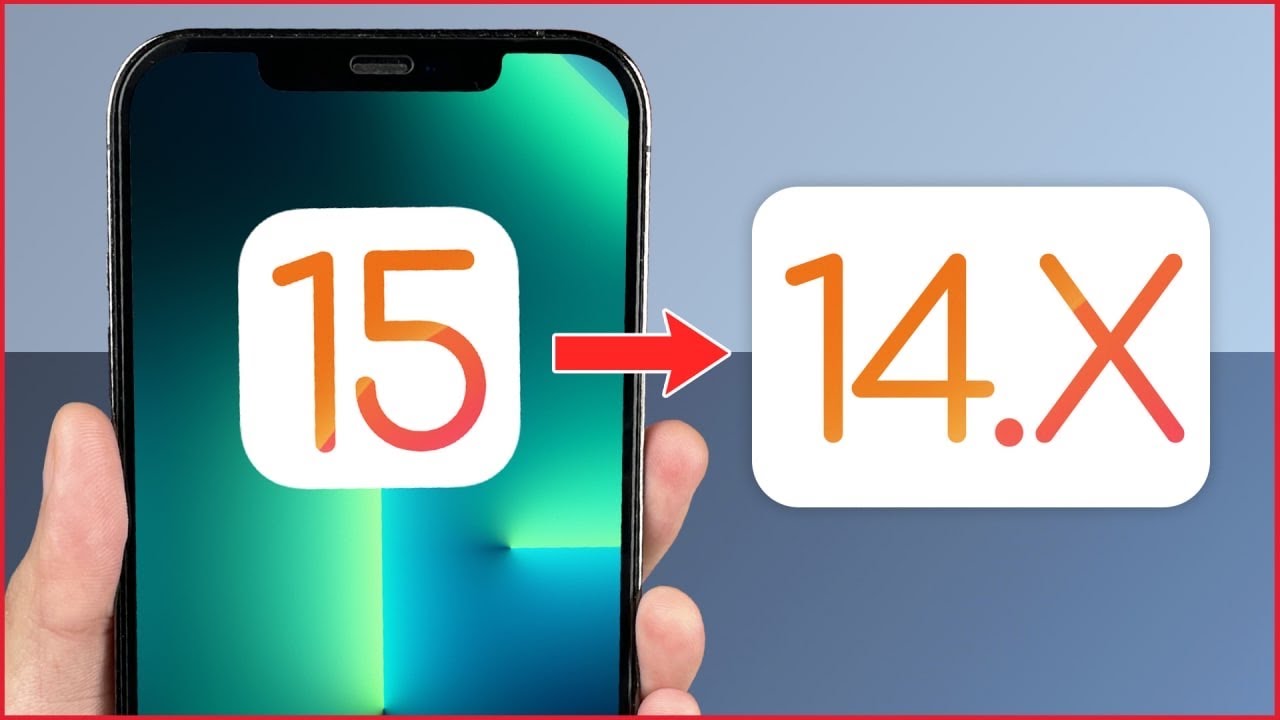 ios 15 deinstallieren New 2022 Hạ Cấp iOS 15 Xuống iOS 14.X - Không Mất Dữ Liệu| Điện Thoại Vui Tv