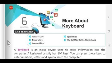 Class 2: Ch 6: More about Keyboard (Part 1)
