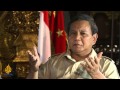 Talk to Al Jazeera: Prabowo Subianto