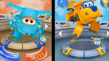 Super Wings : Jett Run - jett Cyan vs Donnie Gameplay @noahGaming774 #Superwings