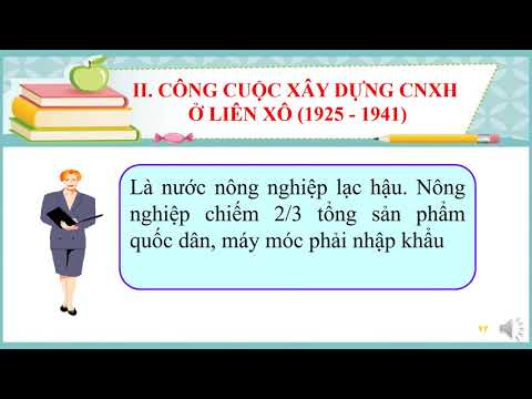 Video Tuần 12 Lịch sử 8 Bài 16 Liên Xô xây dựng Chủ nghĩa xã... - youtube
