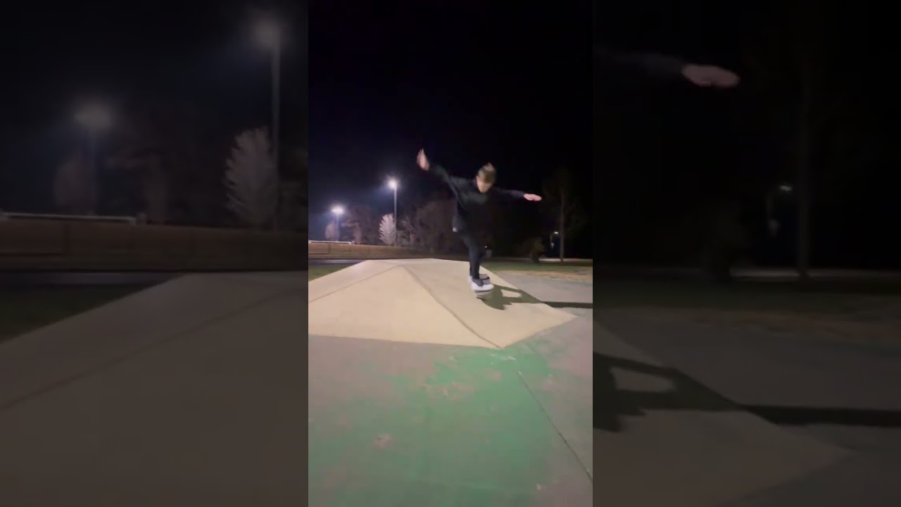 Big Spin - my sons latest trick #bigspin #landed #skateboarding