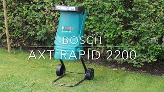 Bosch Axt Rapid 2200 shredder