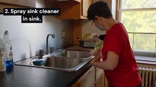 Prevocational Video - Cleaning the Sink