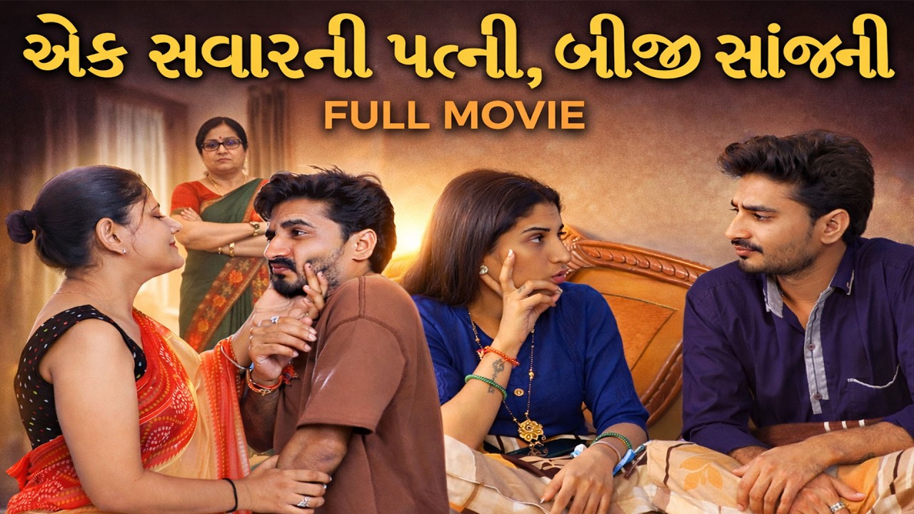એક સવારની પત્ની, બીજી સાંજની //Gujarati Short Film /Family Dramaગુજરાતી શોર્ટ ફિલ્મ