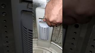 Lint filter cleaning fully automatic washing machine #filter #cleaning #automatic #washingmachine