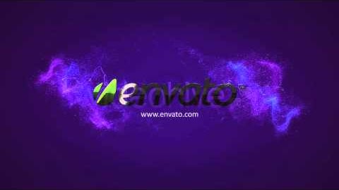 After Effects Project Files - Colorful Particles Logo Reveal 2 - VideoHive