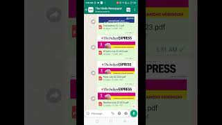 How to download indian express newspaper | indian express newspaper pdf download| #newspaper screenshot 4